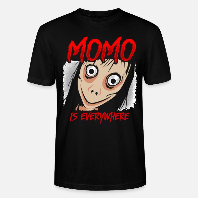 Momo Horror - Stanley/Stella Unisex Bio-T-Shirt CRAFTER - Schwarz