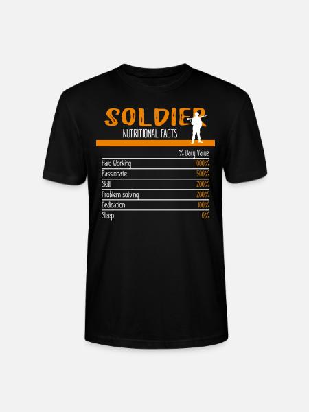 Soldier Ingredients - Stanley/Stella Unisex Bio-T-Shirt CRAFTER - Schwarz