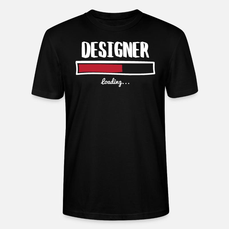 Funny Designer Design - Stanley/Stella Unisex Bio-T-Shirt CRAFTER - Schwarz