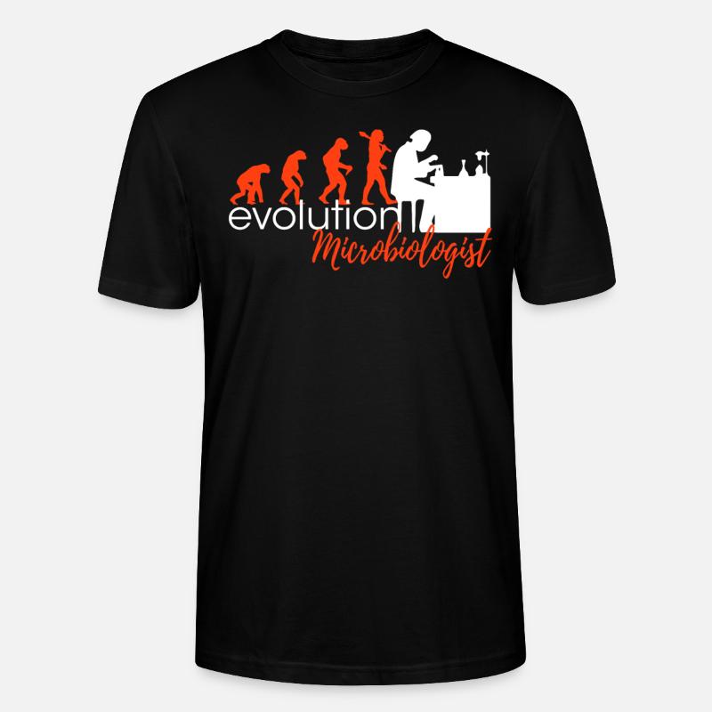Microbiologist Evolution Designers Edition - T-shirt bio CRAFTER Stanley Stella Unisexe - noir
