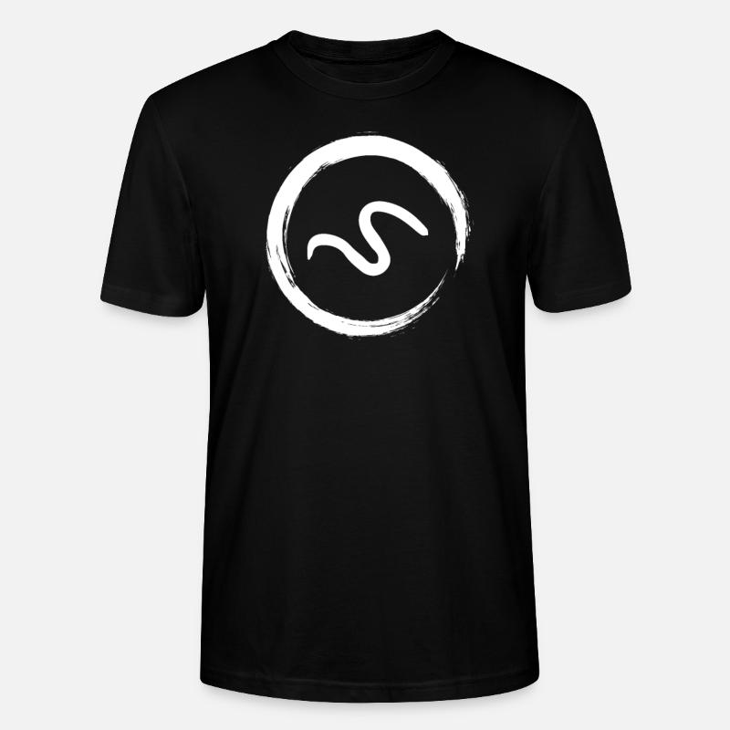 worm - Stanley/Stella Unisex Bio-T-Shirt CRAFTER - Schwarz