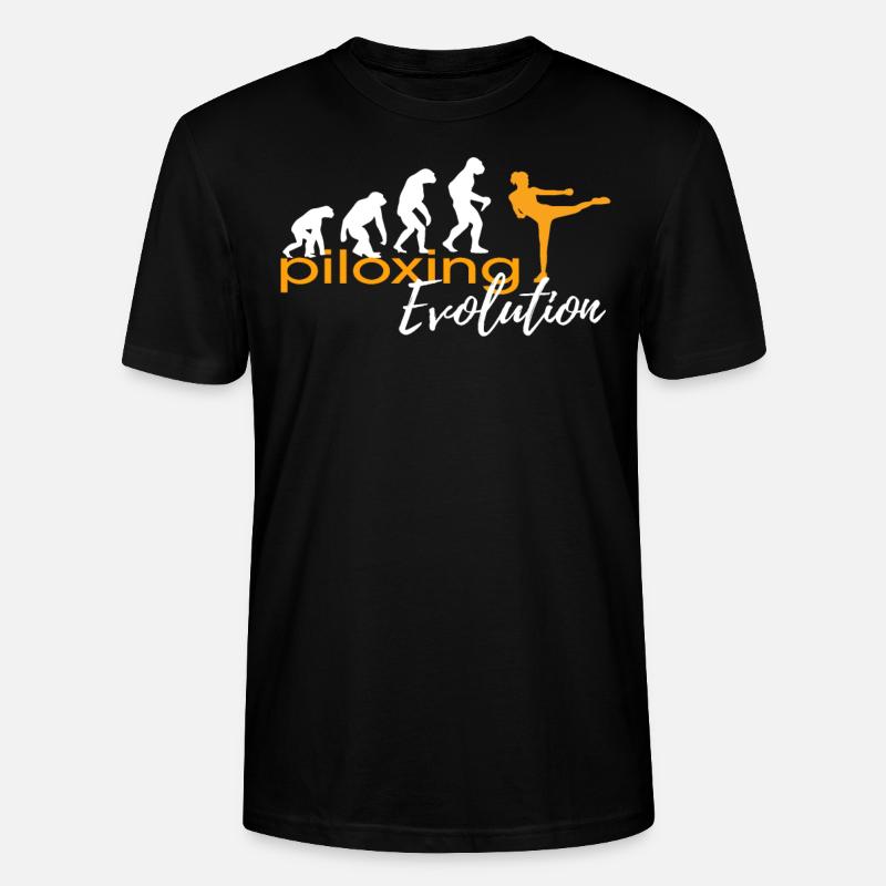 EVOLUTION DU PILOXING - T-shirt bio CRAFTER Stanley Stella Unisexe - noir