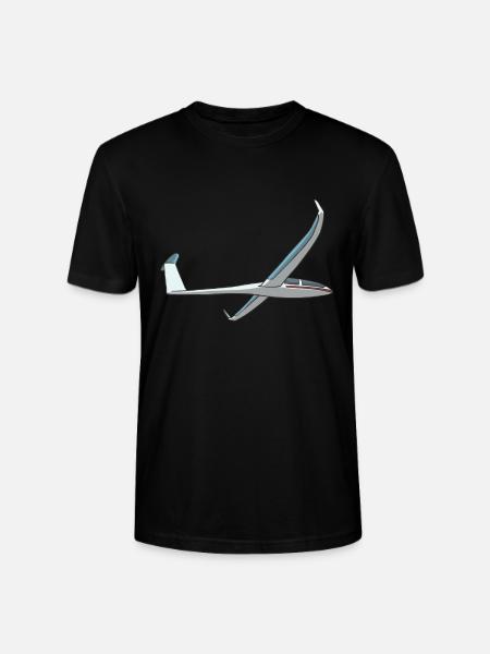 Glider flight glider glider - Stanley/Stella CRAFTER Unisex Organic T-Shirt - black