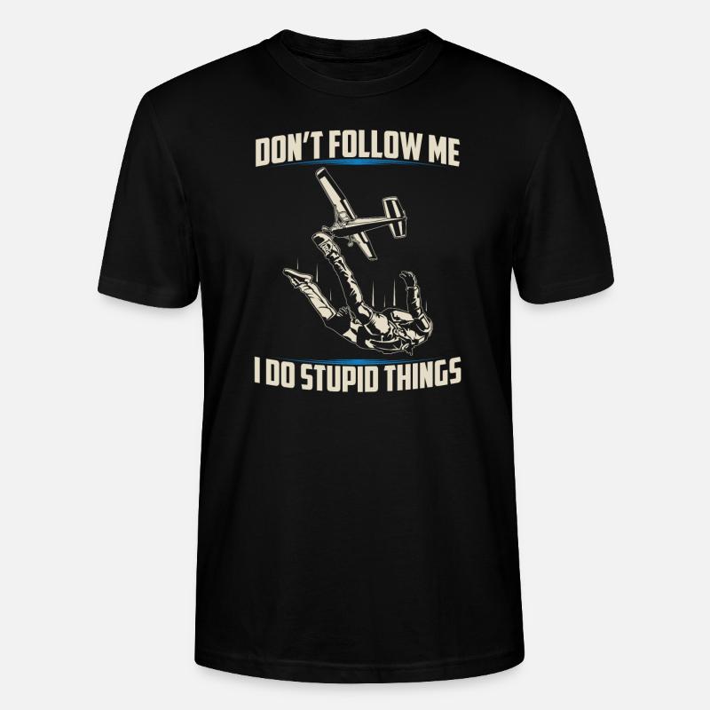Parachutisme | Cadeaux de parachutisme parachutisme - T-shirt bio CRAFTER Stanley Stella Unisexe - noir