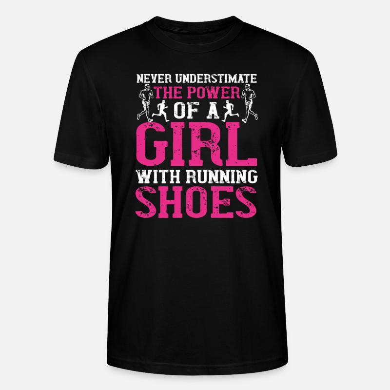 Course jogging course - T-shirt bio CRAFTER Stanley Stella Unisexe - noir