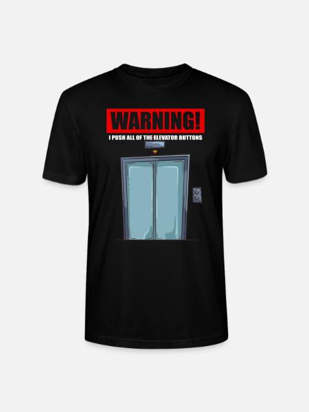 Aufzug Mechaniker Techniker Rolltreppe - Stanley/Stella Unisex Bio-T-Shirt CRAFTER - Schwarz