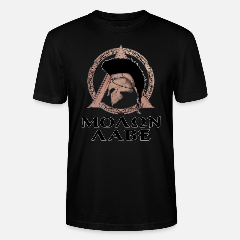 Molon Labe - Stanley/Stella Unisex Bio-T-Shirt CRAFTER - Schwarz