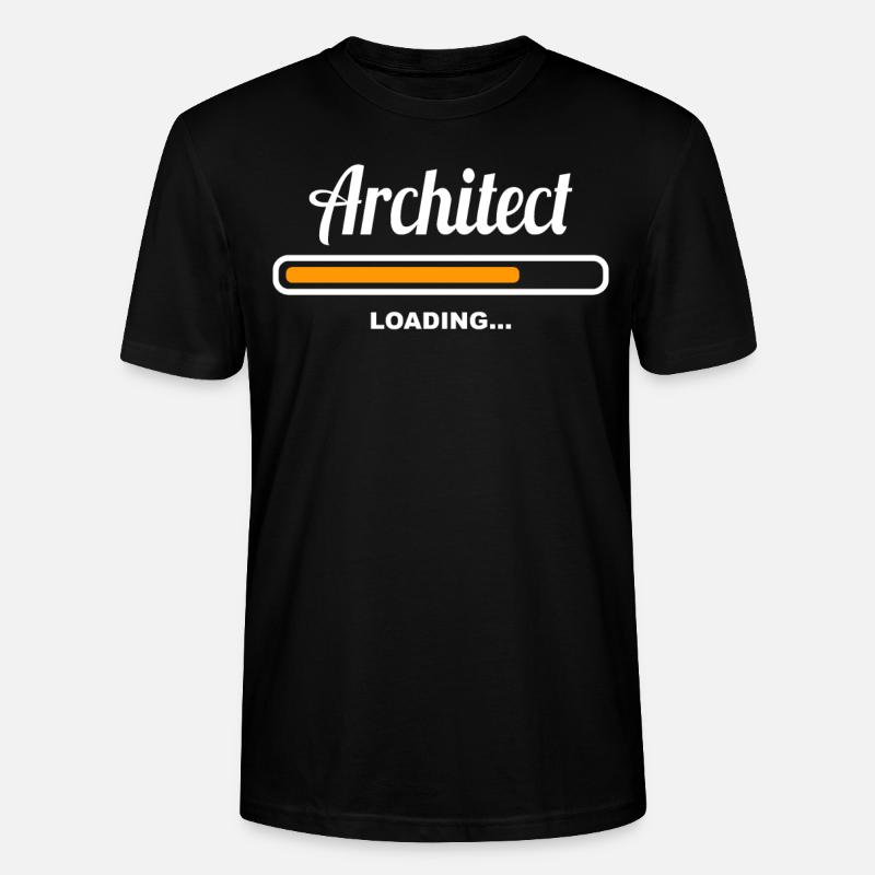 Architect Loading - T-shirt bio CRAFTER Stanley Stella Unisexe - noir