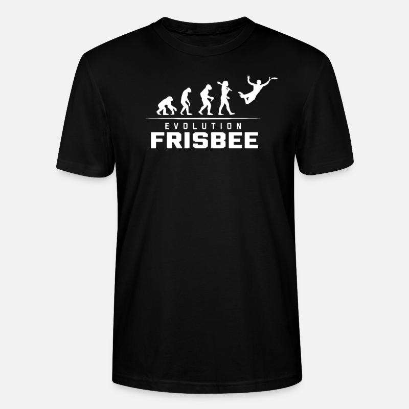 ÉVOLUTION DE FRISBEE - T-shirt bio CRAFTER Stanley Stella Unisexe - noir