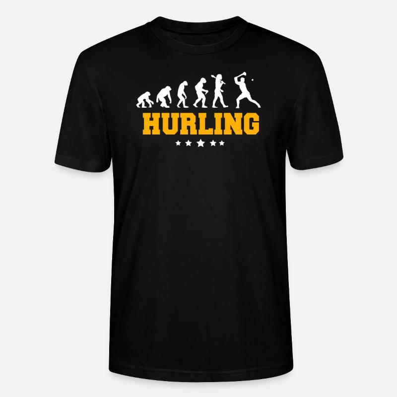 HURLING - Stanley/Stella Unisex Bio-T-Shirt CRAFTER - Schwarz