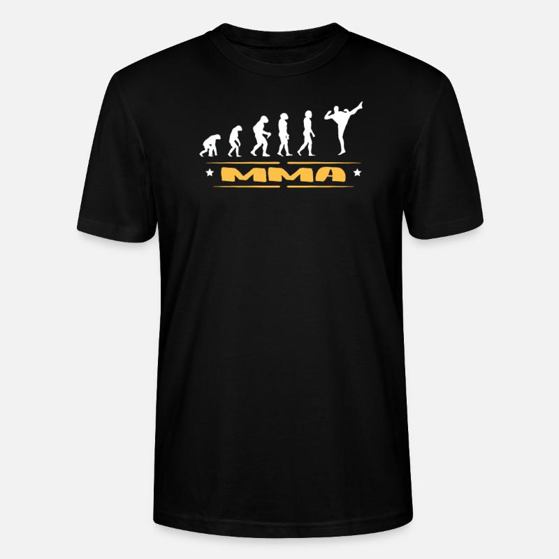EVOLUTION MMA - T-shirt bio CRAFTER Stanley Stella Unisexe - noir