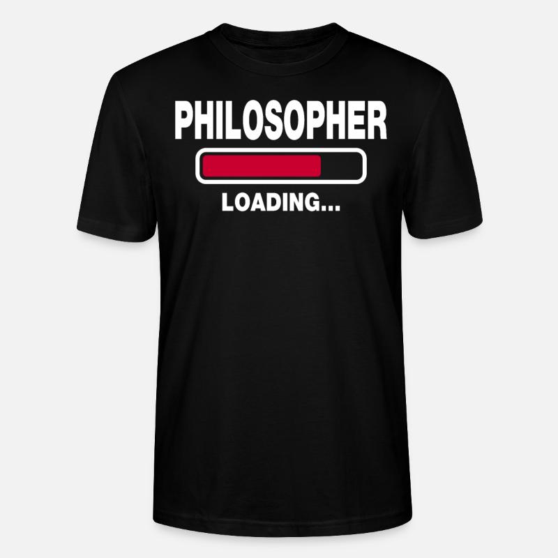 Philosopher - Stanley/Stella Unisex Bio-T-Shirt CRAFTER - Schwarz