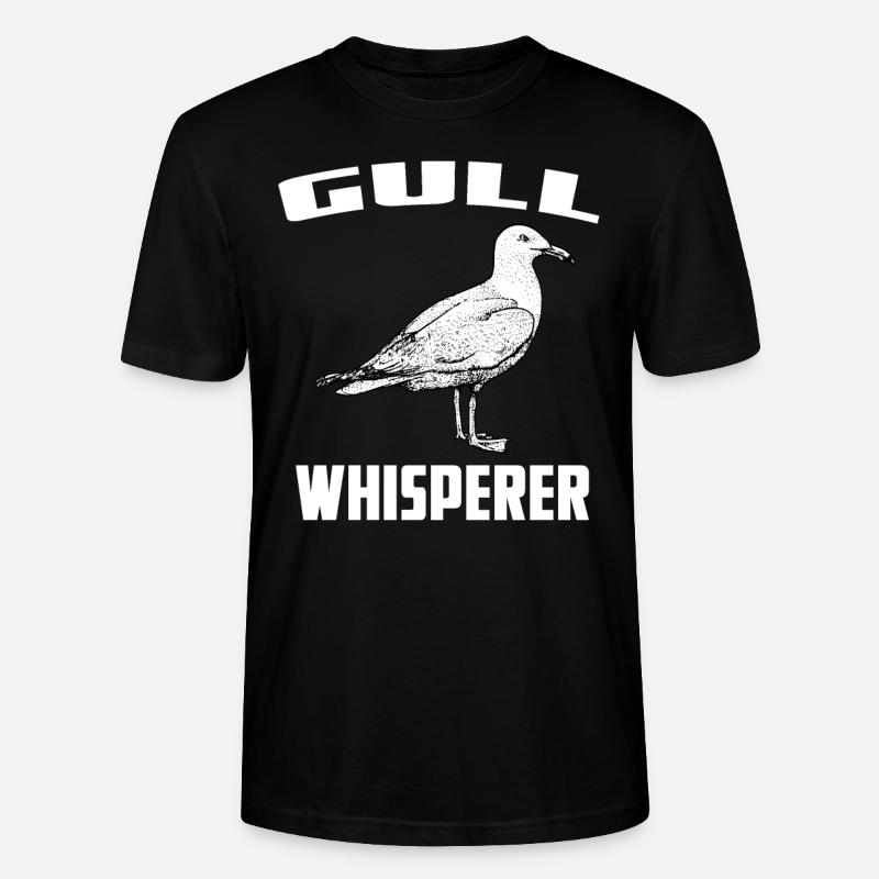 Gull Whisperer - Stanley/Stella Unisex Bio-T-Shirt CRAFTER - Schwarz
