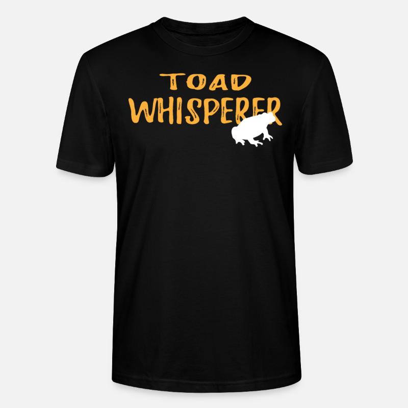 Toad Whisperer Chemise graphique - T-shirt bio CRAFTER Stanley Stella Unisexe - noir