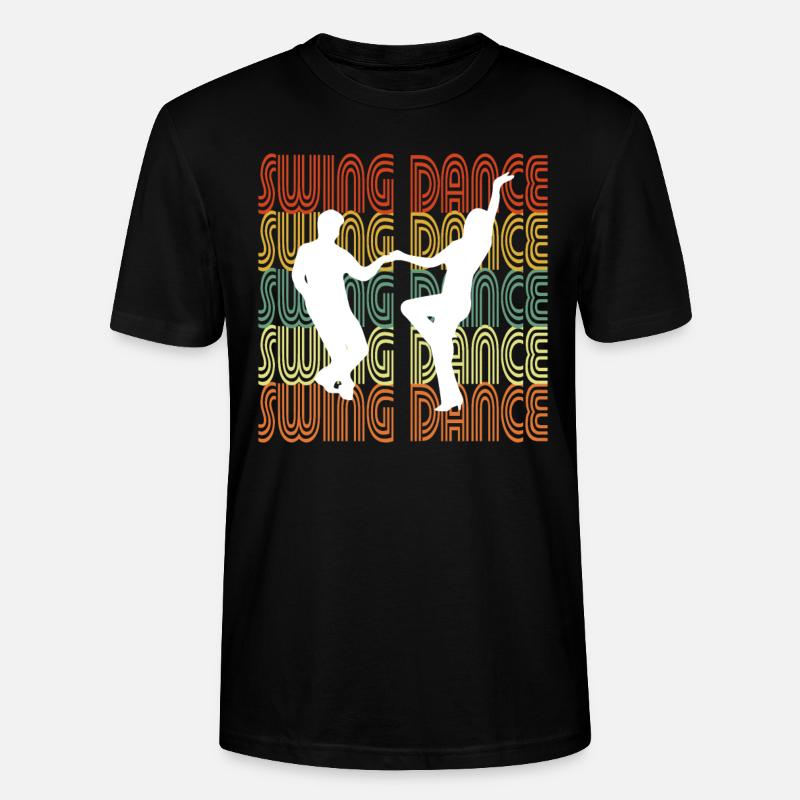 SWING DANCE - Stanley/Stella Unisex Bio-T-Shirt CRAFTER - Schwarz