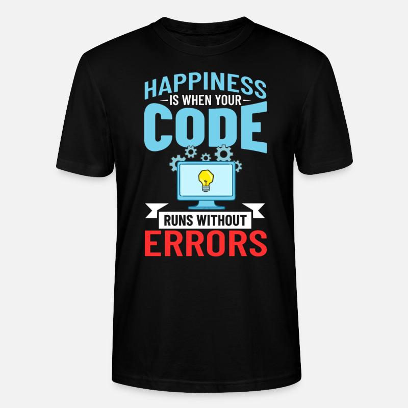 Software Entwicklung Softwareentwickler Entwickler - Stanley/Stella Unisex Bio-T-Shirt CRAFTER - Schwarz