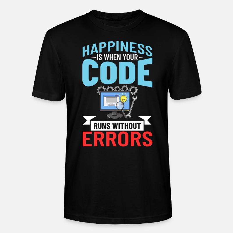 Software Entwicklung Softwareentwickler Entwickler - Stanley/Stella Unisex Bio-T-Shirt CRAFTER - Schwarz