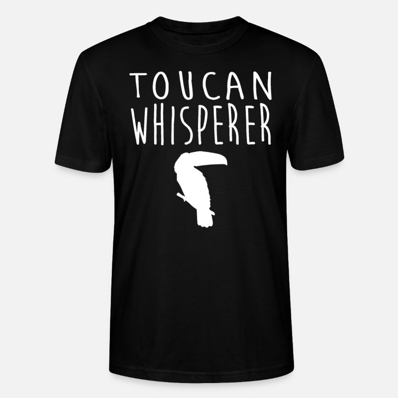 Toucan Tee - Stanley/Stella Unisex Bio-T-Shirt CRAFTER - Schwarz