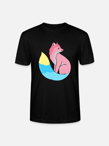Genderflux Fuchs Genderflux Pride - Stanley/Stella CRAFTER Unisex Organic T-Shirt - black