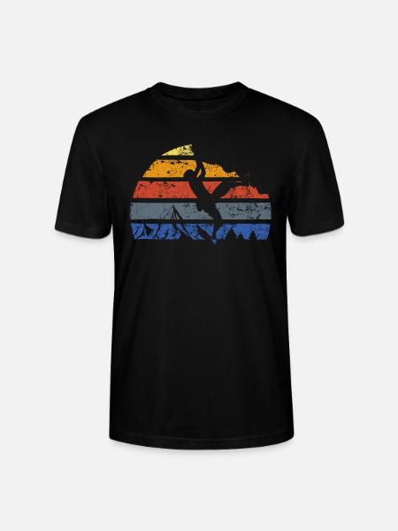 Climbing - Stanley/Stella CRAFTER Unisex Organic T-Shirt - black