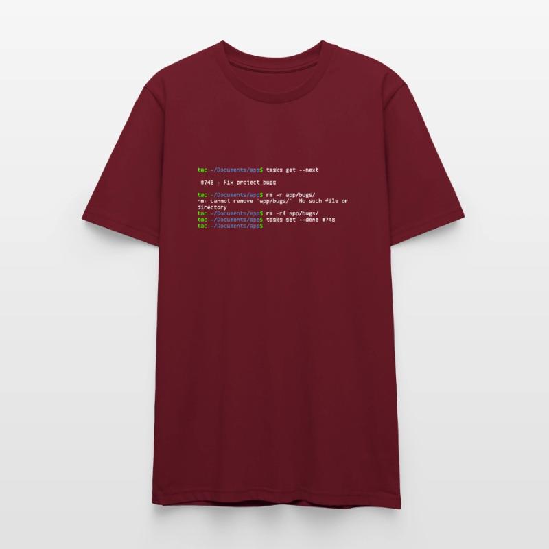 linux shell fix bugs T-shirt bio CRAFTER Stanley Stella Unisexe