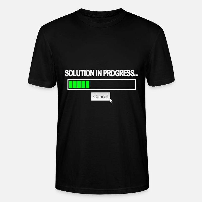 Solution en cours - T-shirt bio CRAFTER Stanley Stella Unisexe - noir