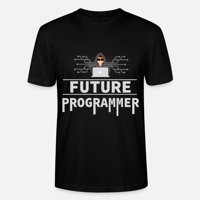 Programmierer Coder Software Entwickler - Stanley/Stella Unisex Bio-T-Shirt CRAFTER - Schwarz