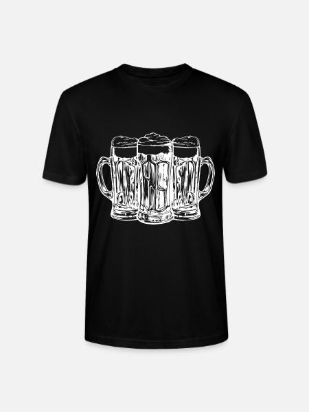 Toast beer - Stanley/Stella CRAFTER Unisex Organic T-Shirt - black