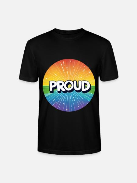 Fierté LGBTQ - T-shirt bio CRAFTER Stanley Stella Unisexe - noir