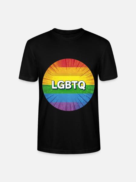 LGBTQ - Stanley/Stella CRAFTER Unisex Organic T-Shirt - black