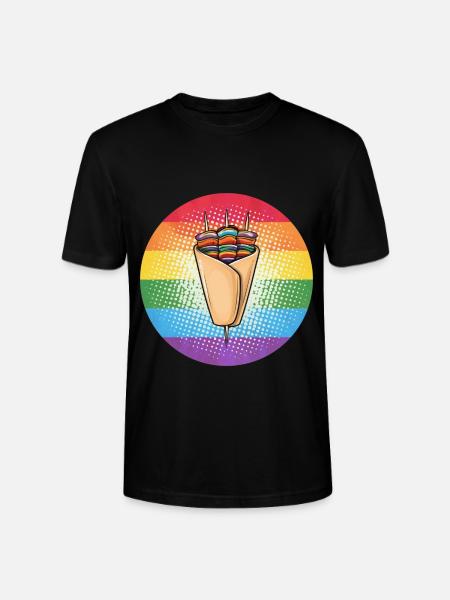 LGBTQ Kebab - T-shirt bio CRAFTER Stanley Stella Unisexe - noir