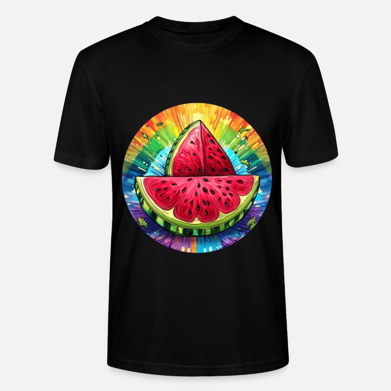 LGBTQ Melone - Stanley/Stella Unisex Bio-T-Shirt CRAFTER - Schwarz