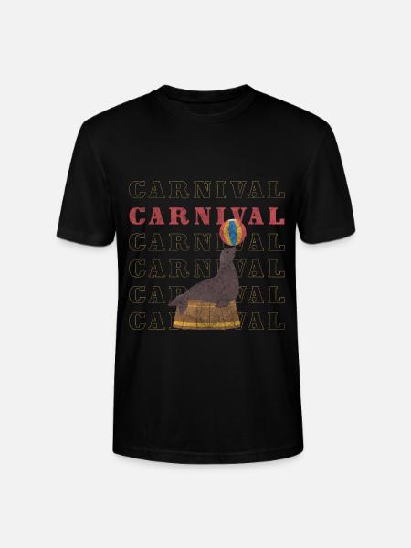 Circus ring fun - Stanley/Stella CRAFTER Unisex Organic T-Shirt - black
