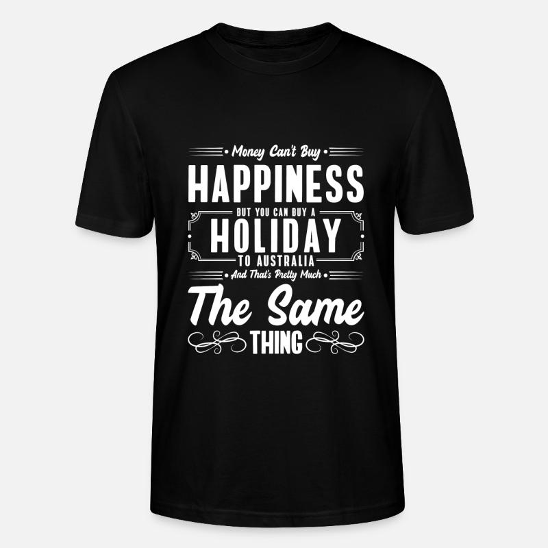 Drapeau Koala Melbourne Crest - T-shirt bio CRAFTER Stanley Stella Unisexe - noir