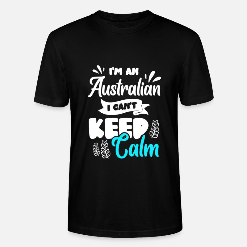 Drapeau Koala Pays Australien - T-shirt bio CRAFTER Stanley Stella Unisexe - noir