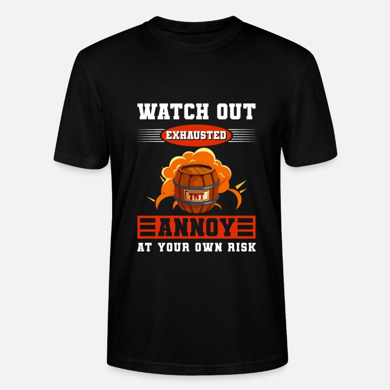 Pyro Highlight Stadion - Stanley/Stella Unisex Bio-T-Shirt CRAFTER - Schwarz