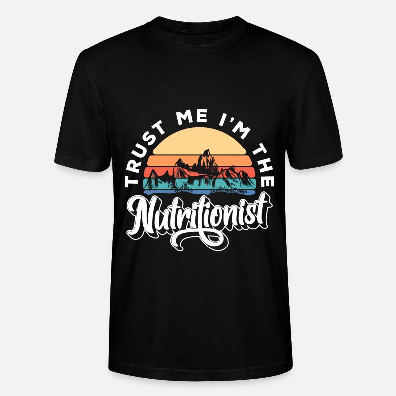Ernährung Essen - Stanley/Stella Unisex Bio-T-Shirt CRAFTER - Schwarz