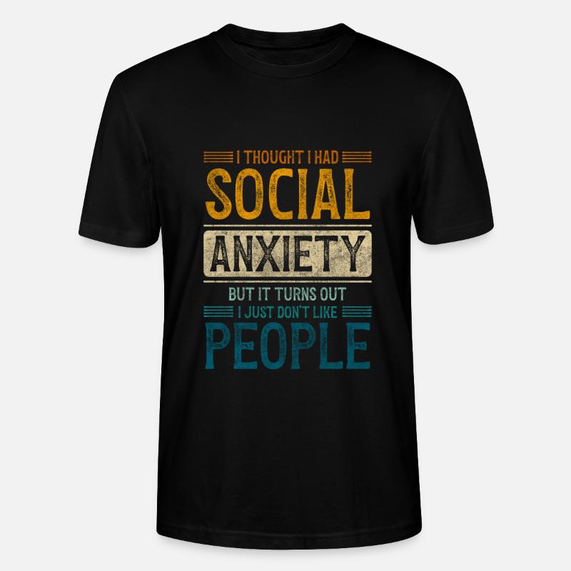 Einzigartig Andersartig Flagge Anders - Stanley/Stella Unisex Bio-T-Shirt CRAFTER - Schwarz