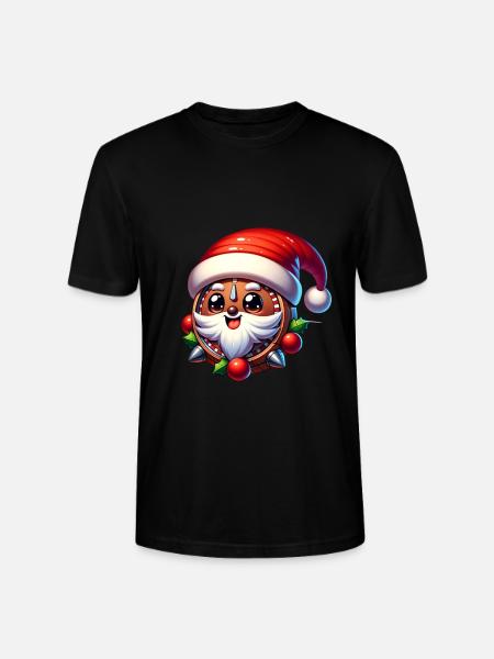 Nikolaus - Stanley/Stella Unisex Bio-T-Shirt CRAFTER - Schwarz