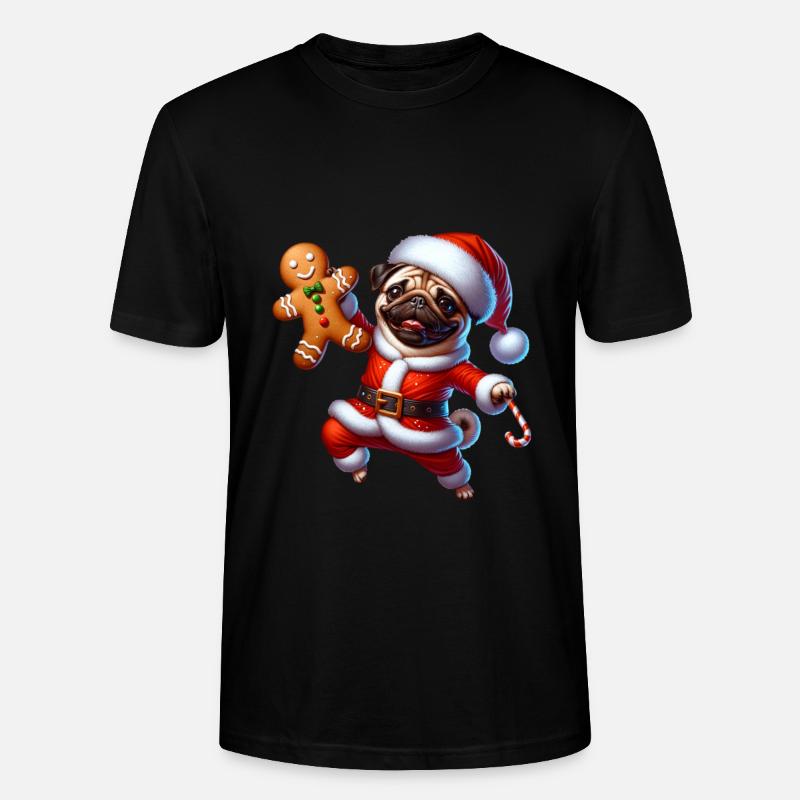 Noël - T-shirt bio CRAFTER Stanley Stella Unisexe - noir