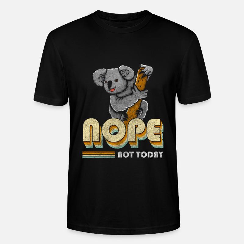 Koala Bear Outback Bear - Stanley/Stella CRAFTER Unisex Organic T-Shirt - black