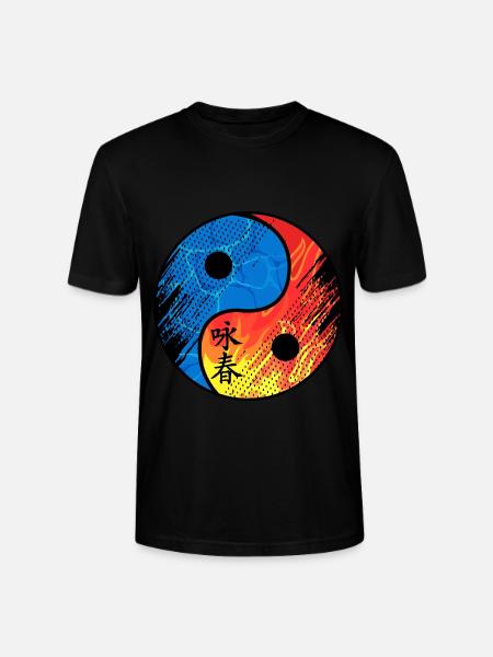Wing Chun - Stanley/Stella CRAFTER Unisex Organic T-Shirt - black