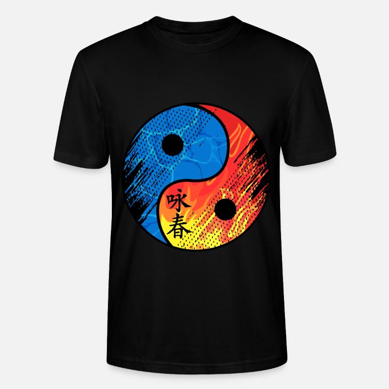 Wing Chun - Stanley/Stella Unisex Bio-T-Shirt CRAFTER - Schwarz