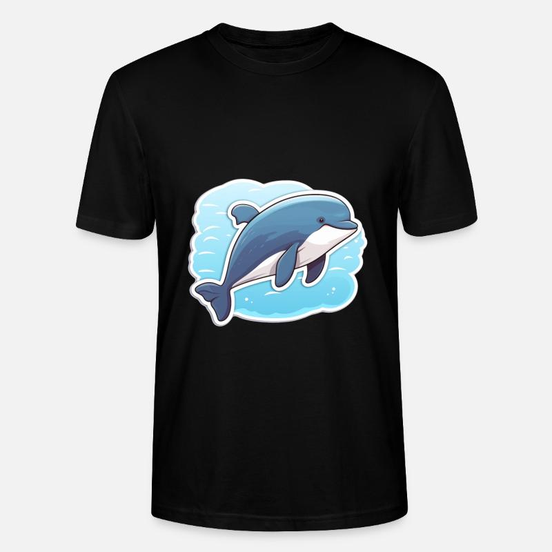 Wal Walfisch - Stanley/Stella Unisex Bio-T-Shirt CRAFTER - Schwarz