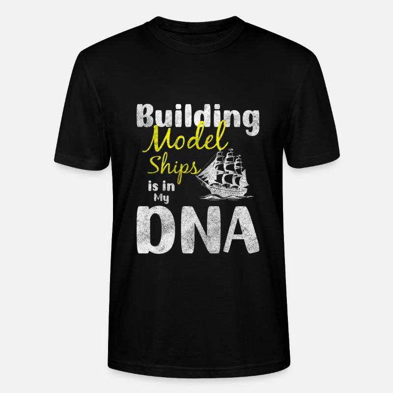Model RC Ship Skipper - Stanley/Stella CRAFTER Unisex Organic T-Shirt - black