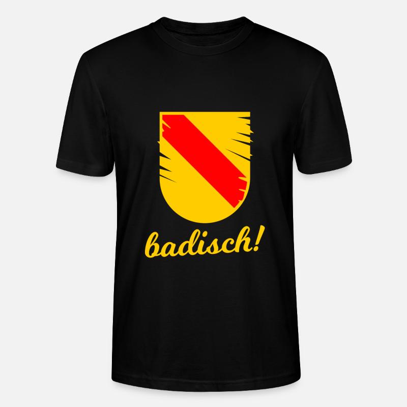 Die Badner im Südwesten - Stanley/Stella Unisex Bio-T-Shirt CRAFTER - Schwarz
