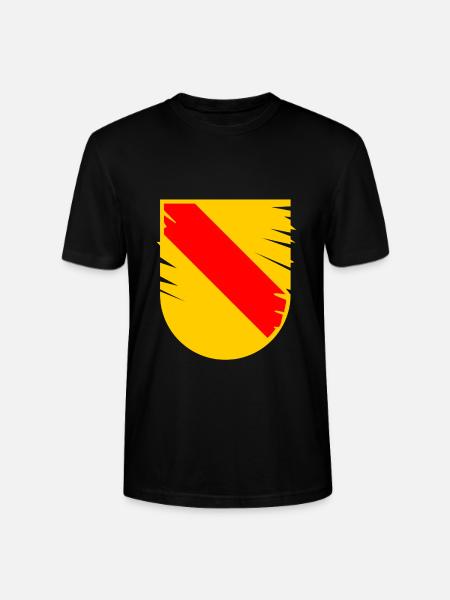 In the beautiful Badnerland - Stanley/Stella CRAFTER Unisex Organic T-Shirt - black