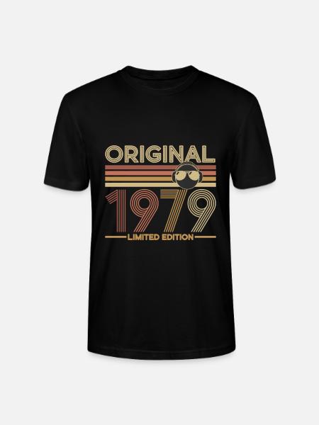 1979 - T-shirt bio CRAFTER Stanley Stella Unisexe - noir