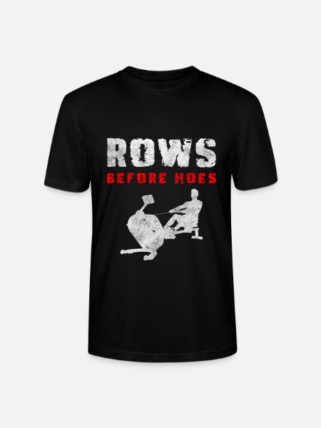 Rowing Machine Body Fitness - Stanley/Stella CRAFTER Unisex Organic T-Shirt - black
