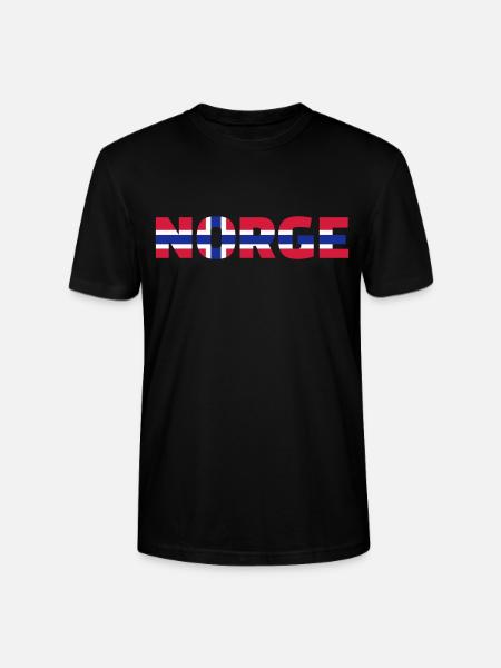 Norge - T-shirt bio CRAFTER Stanley Stella Unisexe - noir